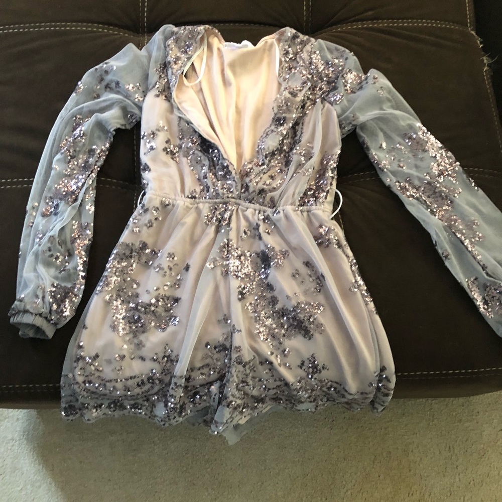 Sequin romper